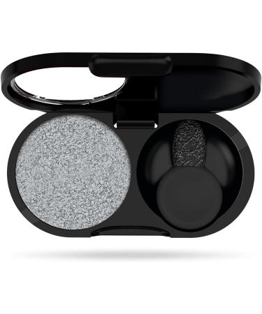 Pupa Milano Vamp Metallic Glitter and Matte Eyeshadow Powder 302 Pure Silver 302 - Pure Silver - Metallic - Buy Online on GoSupps.com