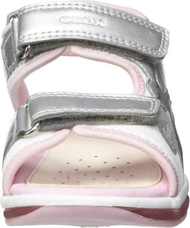 Geox Baby Girl's B Sandal Todo Silver Pink | Size 3.5 UK Child - Buy Online on GoSupps.com