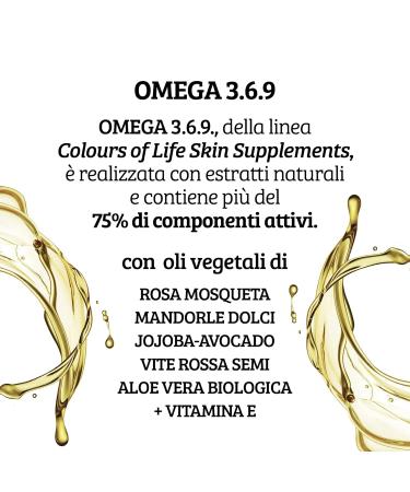 Optima Naturals Colours Of Life Omega 3.6.9 Cream - 33% Moisturizing Protecting & Regenerating Cream - 100g | International Shipping Available - Buy Online on GoSupps.com