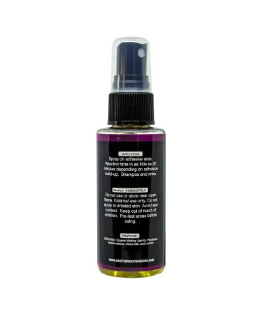 Best Tape Hair Extensions Remover | C-22 Citrus Solvent Spray - All Natural Fast & Gentle on Skin (1.5 oz - Buy Online on GoSupps.com