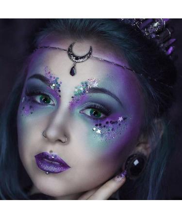 5 Eyeshadow Palette - 40colors Highly Pigmented Eye Makeup Palette - Eyeshadow Palette White Silver Colorful Sparkly Eye Makeup Eyeshadow for 5 Pcs a - Buy Online on GoSupps.com