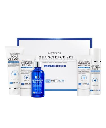 HISTOLAB Aqua Science Gift Set | For Dry Skin | A Set of 5 Aqua Science Products