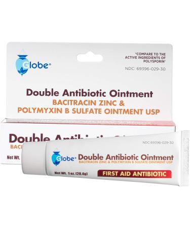 First Aid Antibiotic Ointment with Bacitracin & Polymyxin B Sulfate - 1oz Tube | Neomycin-Free - Pack of 1 - Buy Online on GoSupps.com
