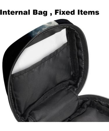 Buy Black Women's Binding-Storage Bags | Portable Menstrual Pad & Cup Pockets for Teens & Women - Buy Online on GoSupps.com