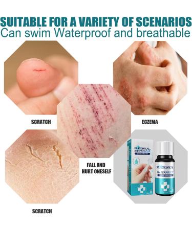 Wounds Care Gel Liquid Bandage 10ML - Waterproof & Breathable for Minor Cuts - Buy Online on GoSupps.com