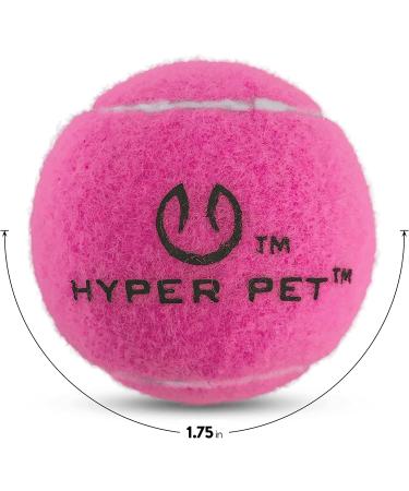 Hyper Pet Tennis Balls for Dogs - Interactive Dog Toys for Large, Medium, and Small Dogs - 4 Pack (Pink, Mini 1.75) - Buy Online on GoSupps.com