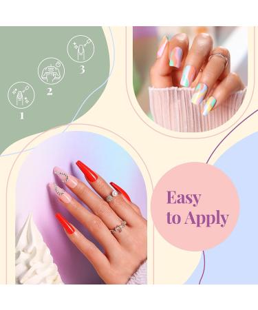 Beetles 12-Piece Macaroon Gel Nail Polish Kit - Hot Pink Red Neon Green Yellow Set | Salon-quality Soak Off LED Nail Lamp Manicure Set for Women, Mom, Girlfriend | Nail Art Gifts - Buy Online on GoSupps.com