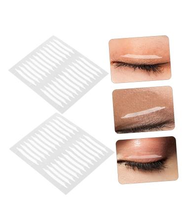 Abaodam 60 Sheets Double Sided Double Eyelid Sticker Clear Double Sided Tape Eye Tape Lift Beauty Supplies - Buy Online on GoSupps.com