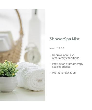 Eucalyptus ShowerSpa Mist Spray - Aromatherapy for At Home Spa Sinus & Tension Relief - 4 fl oz | International Shipping - Buy Online on GoSupps.com
