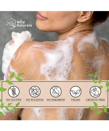 Manuka Honey and Aloe Vera Moisturizing Body Wash for Dry Skin - Unscented Shower Gel for Men and Women - 8 oz - Buy Online on GoSupps.com