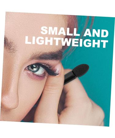 WOFASHPURET 100pcs Mini Eyeshadow Swab Black Eyeshadow Makeup Blender Eyeshadow Makeup Brush Make up Miss Set - Buy Online on GoSupps.com