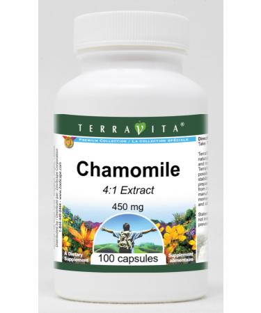 Chamomile 4:1-450 mg (100 Capsules ZIN: 519596)