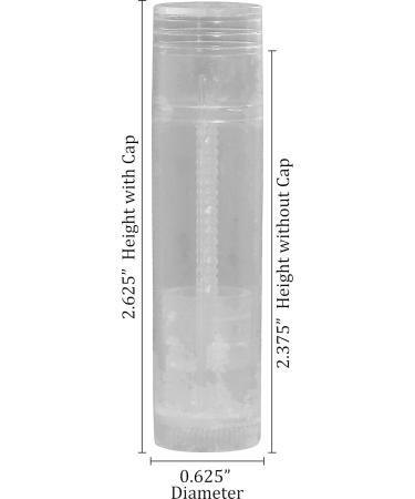 Buy 50 Lip Balm Tube Tray Set | HDPE BPA Free Tubes Caps & Seal Sleeves - Perfect for DIY Lip Balm Kits - Buy Online on GoSupps.com