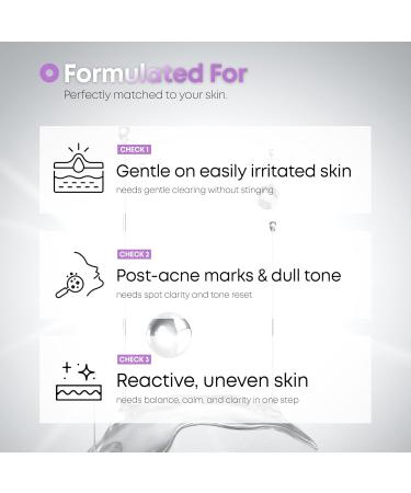 NINELESS Molecule-Clear 5% Mandelic Acid Serum - Korean Skincare Gentle AHA Exfoliating for Sensitive Skin - Panthenol Allantoin Sodium Hyaluronate - Hydrating Soothing Barrier Support 1.01 fl oz 03 Mandelic Acid (Bala  - Buy Online on GoSupps.com