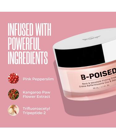 Malys Cosmetics B-Poised Neck & Dcollet Firming Cream - Tighten, Contour, & Smooth Lines/Wrinkles - Buy Online on GoSupps.com