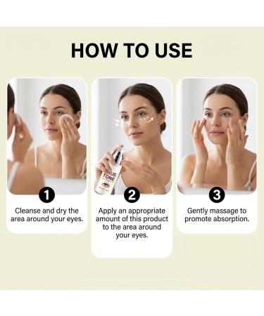  HNYXEQJL Set of 8 anti-dark circle eye creams - Anti-aging and anti-wrinkle eye care products - Gentle moisturizing eye cream - Serum to smooth and reduce dark circles - Buy Online on GoSupps.com