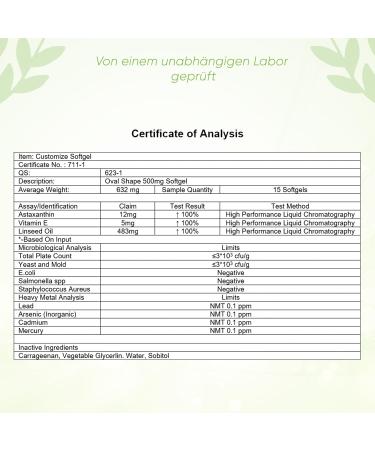 Biotary Astaxanthin 12mg - Vegan Super-Antioxidant Softgel Capsules with Vitamin E | 120 High Bioavailability Pills - 8 Month Supply - Buy Online on GoSupps.com