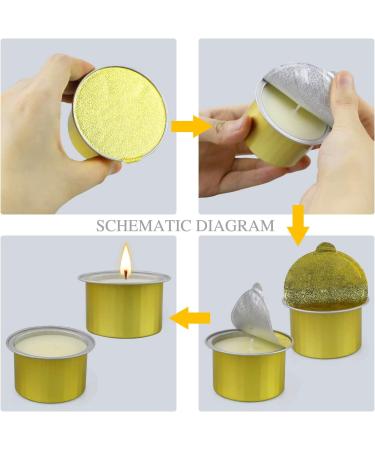 Natural Citronella Candles 24 Pack - Long Lasting Outdoor Camping Set - Repels Insects - Summer Gift for Kids and Adults - Buy Online on GoSupps.com