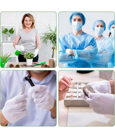 Newofview 24 Pairs White Cotton Moisturizing Gloves for Spa Treatments Cosmetics & Hand Care - Perfect for Inspection & Serving - Buy Online on GoSupps.com