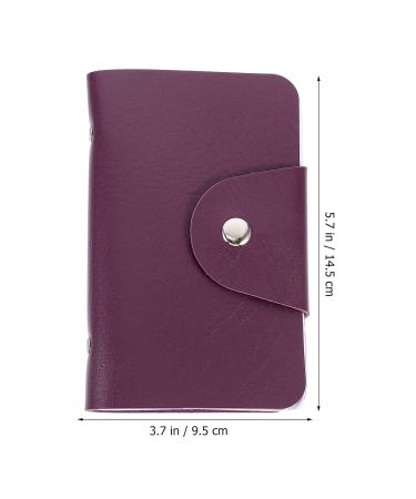 Beaupretty Nail Art Card Holder & Stamping Plate Storage Bag - Violet Nail Art Organizer for Efficient Nail Stamping - Buy Online on GoSupps.com