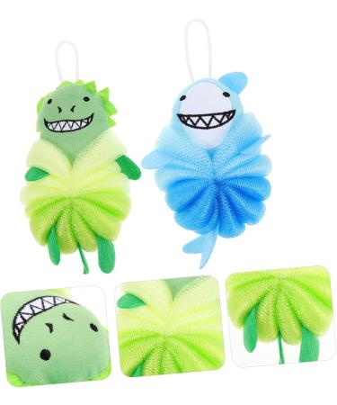 Shop Housoutil 4 Pcs Baby Loofah Body Puff - Cute Bath Sponge Balls for Kids | Perfect Shower & Cleaning Scrubber - Buy Online on GoSupps.com