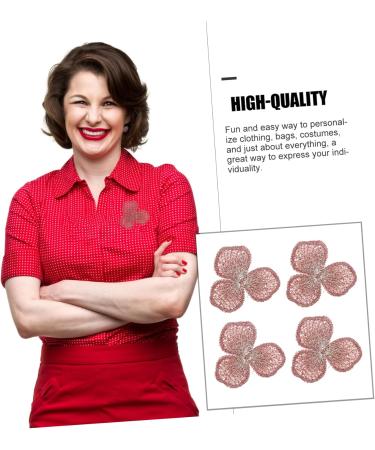 60 Pcs Clothing Accessories Temperament Yarn Flower Assorted Colorx3pcs 4.3X4.3X0.1cmx3pcs - Buy Online on GoSupps.com