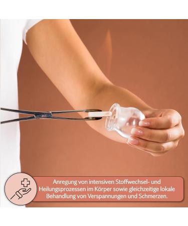 Lauschaer Glass Medical Fire Terrified Cupping Head 65mm - Original Suction Bell for Cupping Therapy | International Shipping Available - Buy Online on GoSupps.com