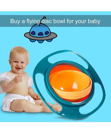 Shop 1/3 Gyro Bowls for Children | Spill-Proof Snack Bowls for Toddlers | 360 Rotatable Baby Food Bowls - Snack Lion (3PCs) - Buy Online on GoSupps.com