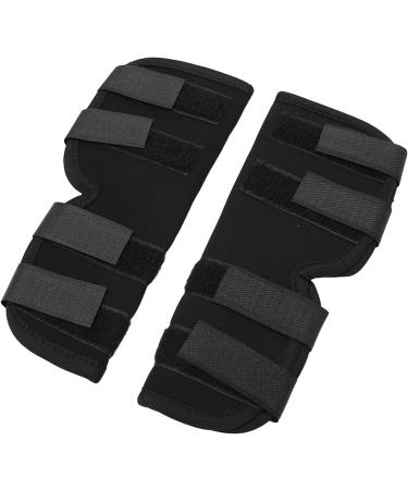 Dog Knee Brace Black Relief Arthritis Dog Leg Brace Adjustable Joint Protection 2Pcs Pet Postoperative (XL 61.8x35cm / 24.3x13.8in) - Buy Online on GoSupps.com