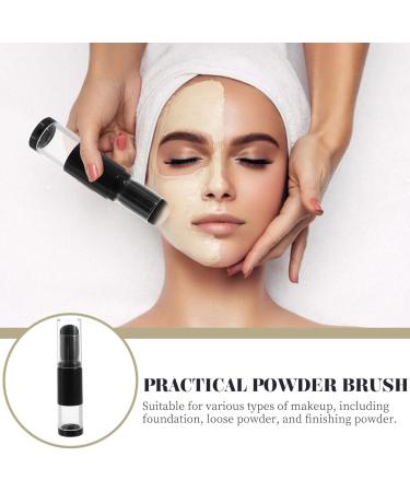 Travel Face Blush Brush Powder Brush with Refillable Bottle Travel Foundation Brush Face Blush Brush Makeup Brush For Liquid Cream Powder Concealer Makeup - Buy Online on GoSupps.com