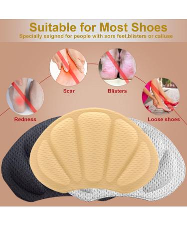 4-6 Pairs Heel Cushion & Grip for Shoes, Self-Adhesive Anti-Slip Pads - Women/Men Liners for Comfort & Fit - Buy Online on GoSupps.com