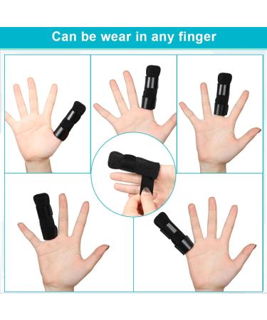 Adjustable Finger Splint for Mallet Finger | Aluminum Support for Broken Fingers & Arthritis Recovery - Buy Online on GoSupps.com