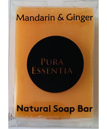 Pura Essentia Natural Soap Bar (Mandarin & Ginger)