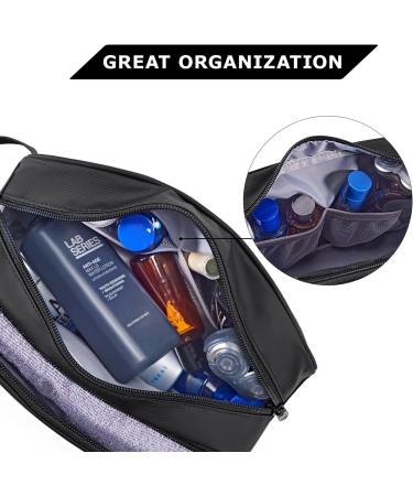 Bagsmart Toiletry Bag for Men Men's Wash Bag Water-Resistant Travel Toiletry Bag for Toiletries Accessories Black 1-black Basic - Buy Online on GoSupps.com
