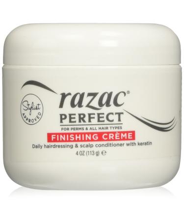 Razac Perfect for Perms Finishing Creme Daily Hairdressing and Scalp Conditioner  4 Ounce 4 Fl Oz (Pack of 1) - Buy Online on GoSupps.com