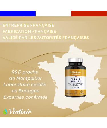 HYALURONIC ACID & MARINE COLLAGEN | Rich in Vitamin C | Anti-Wrinkle Action & Strengthens the Joints | Anti-Aging | Deeply Acts | Elasticity Skin Hydration | Made in France. - Buy Online on GoSupps.com