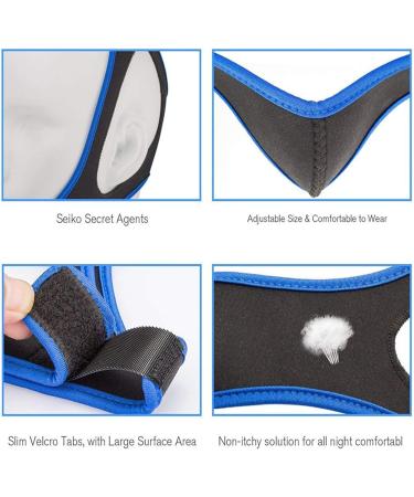 Veralabs Airflow Jaw Strap Airflow Jaw Strap Veralabs Chin Straps to Keep Mouth Closed Adjustable Chin Strap for Men and Women (Red) - Buy Online on GoSupps.com