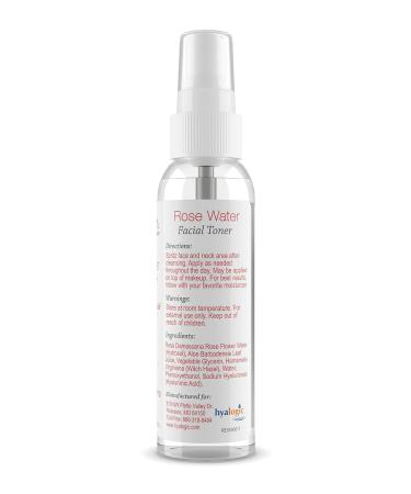 Hyalogic Rose Toner - Alcohol-Free Facial Toner with Hyaluronic Acid & Aloe Vera for All Skin Types | Boost Brightness & Softness (4 fl oz - Buy Online on GoSupps.com