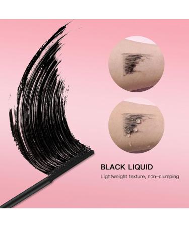 Mascara fris pratique - Maquillage nourrissant pour cils sains et accrocheurs - Facile utiliser - Cils volumineux noir - Buy Online on GoSupps.com