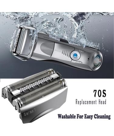 Buy 2-Pack 70s Series 7 Replacement Heads for Braun Electric Razors - Compatible with 790cc 750cc 720 & 797 - Upgrade Your Shave Today! - Buy Online on GoSupps.com