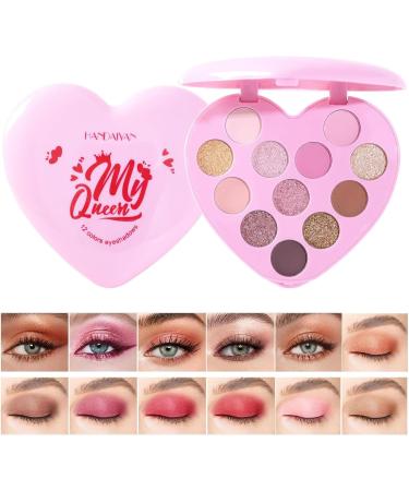 Eyeshadow Makeup Pallet - Matte Makeup Pallet - Highly Pigmented Matte Shimmer Eyeshadow Pallets Natural Colors Make Up Eye Shadows for Women Girls Frifer 01 - Buy Online on GoSupps.com