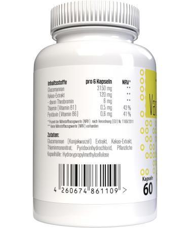 Buy Vanefist Neo Glucomannan 60 Capsules - Natural Weight Loss Supplement | Fast International Shipping - Buy Online on GoSupps.com