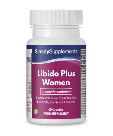 Libido Plus For Women | Suitable for Vegans & Vegetarians | 60 Capsules Up to 1 Month of Benefits | Made in the UK