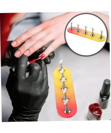 Beaupretty 3 Sets Nail Practice Holder Nail Tip Art Display Stand Nail Stands for Nail Painting Manicure Nail Stands Nails Nail Stands for Nail Art Exercise Rack and Silver Plastic - Buy Online on GoSupps.com