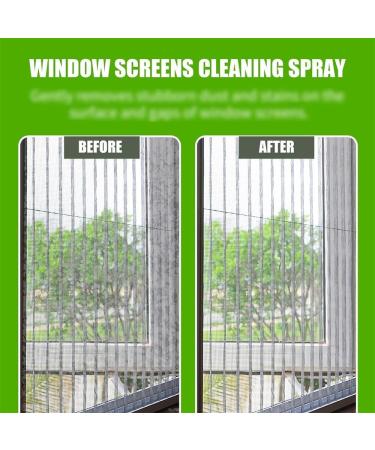 No-Disassembly Window Screen Foam Cleaner Window Screens Cleaning Spray Bubble Cleaner Foam Disassembly Free Multi-function Household Mesh Window Cleaning Foam (2Pcs) - Buy Online on GoSupps.com