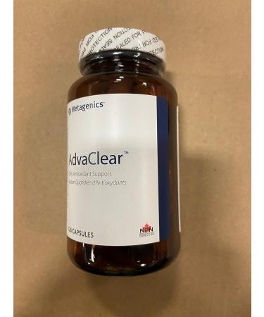 Metagenics - AdvaClear - Daily Antioxidant Supplement with Vitamin C Artichoke Watercress Taurine Milk Thistle and More - 126 Capsules 126 count (Pack of 1) - Buy Online on GoSupps.com