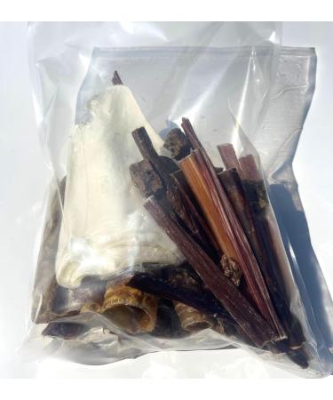 MEGA Mix Dog CHEW Bag - *(Small/Medium Dog)* - All Natural Dog Chews and Treats - Bully Stick - Himalayan Yak Chews - Beef Cheek Rolls - Beef Ears & More - for Dogs - Buy Online on GoSupps.com