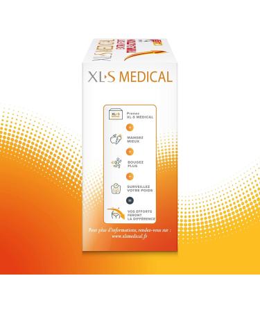XLS MEDICAL Extra Strong - Weight Loss Aid - Triple Action - Reduces Calorie Absorption - 120 Tablets - Buy Online on GoSupps.com