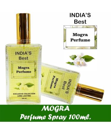 Original Mogra Pure Jasmine Best Perfume 24 Hours Attar Long Lasting Fragrance 100ml - Buy Online on GoSupps.com