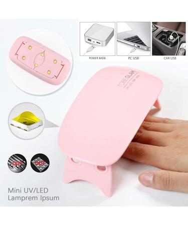TOBEGLAM Nail Extension Gel Kit - 6 Colors Poly Nail Enhancement Builder Gel with UV Lamp | Trendy Salon-quality Nail Art | Easy DIY All-in-One Manicure Starter Kit - Buy Online on GoSupps.com
